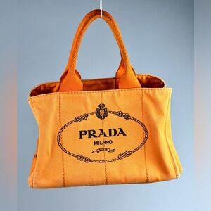 Prada Canapa Bag (Orange)